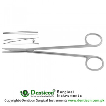 Metzenbaum-Fino Delicate Dissecting Scissor Straight - Sharp/Sharp Slender Pattern Stainless Steel, 23 cm - 9"